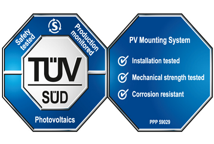 Certification Powerack TÜV