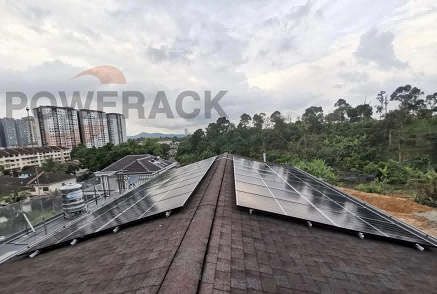 Cas d'installation de toiture en tuiles solaires