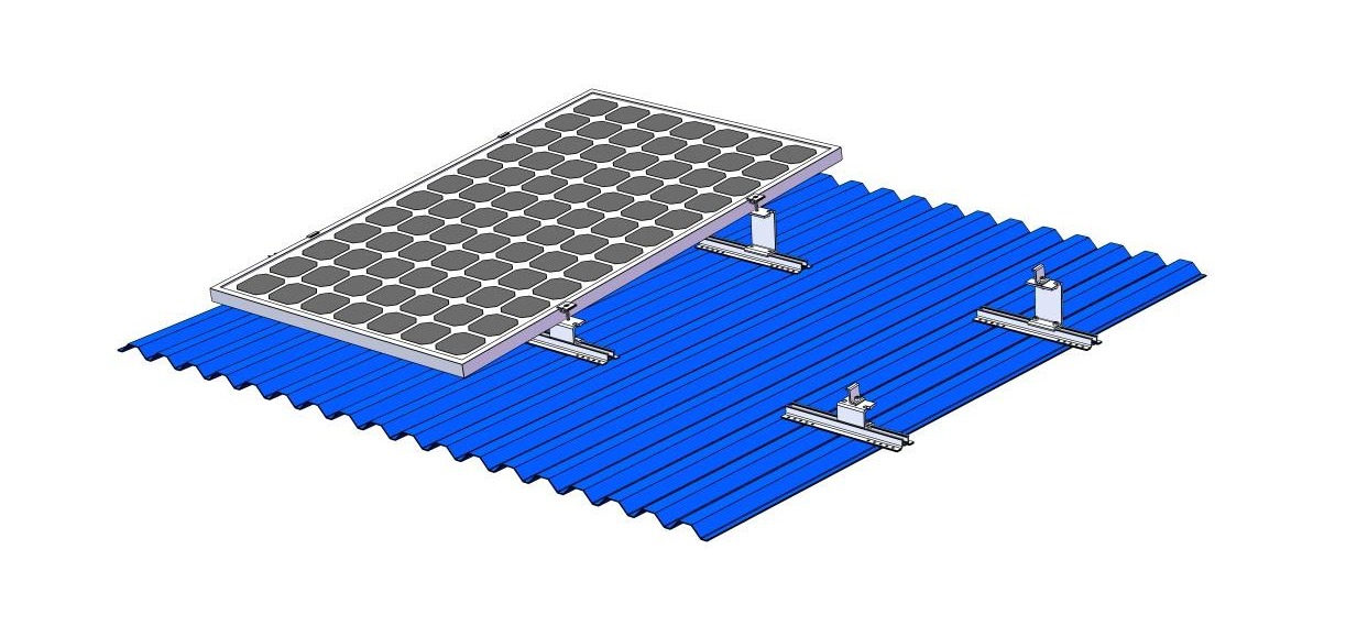 fixed tilt solar racking