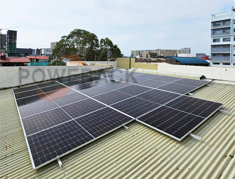 Metal Roof L-Feet Installation