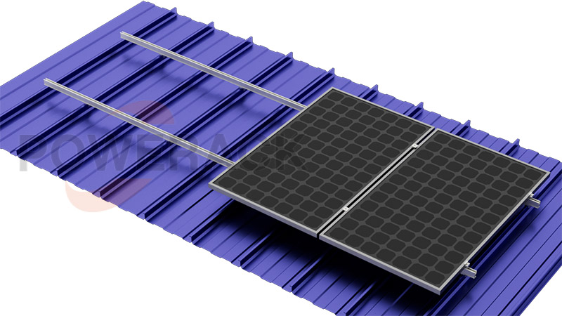 Système d'installation de toiture métallique POWERACK