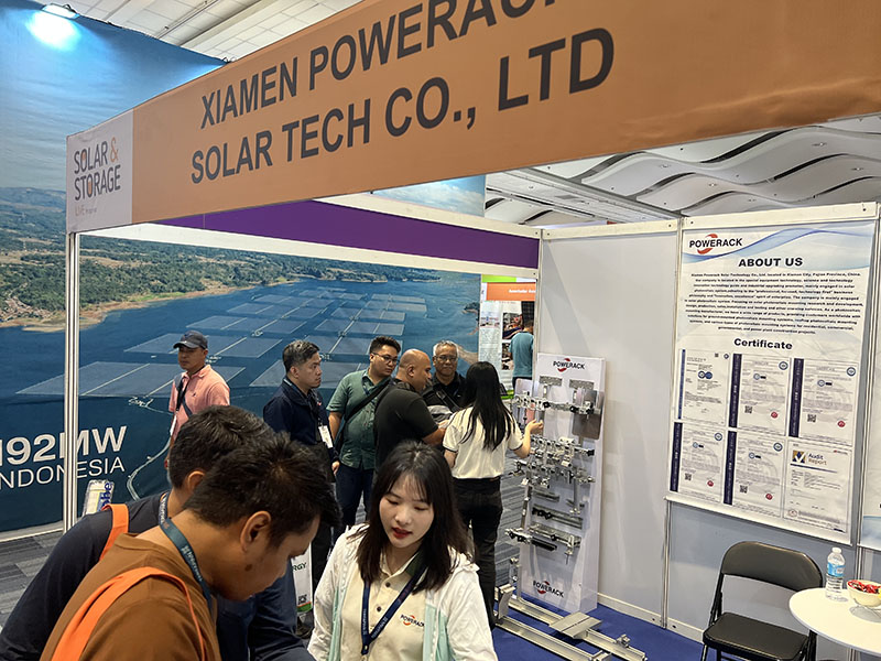 Powerack reçoit des éloges lors du salon Solar & Storage Live aux Philippines, ouvrant la voie à un avenir plus vert