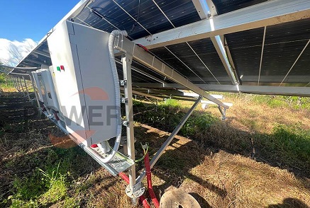 Système de montage au sol Powerack 80 KW en Hongrie