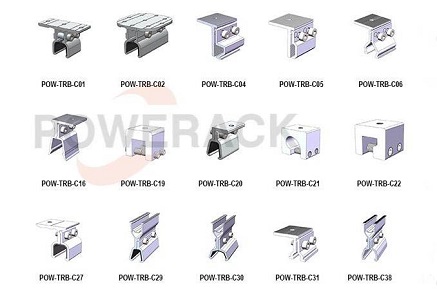 Pince de toit solaire en métal Powerack