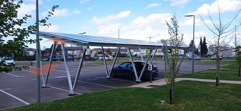 photovoltaic carport mounting system