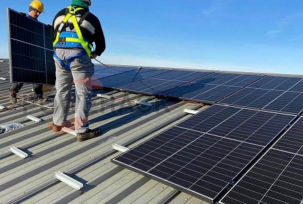 Boîtier d'installation du mini rail solaire Powerack