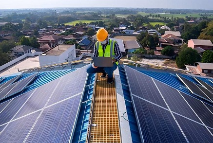 Scénarios d'application des caillebotis en plastique renforcé de fibre de verre pour le photovoltaïque