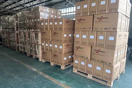 Support solaire Powerack expédié