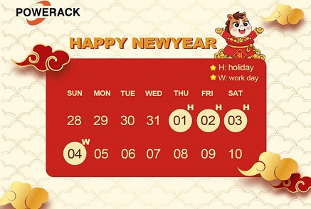 Avis de jour férié du jour de l'An