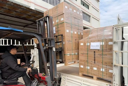 Expédition des systèmes de montage photovoltaïques solaires Powerack