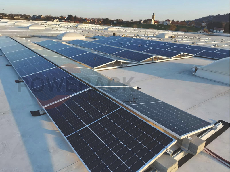 ballasted solar racking