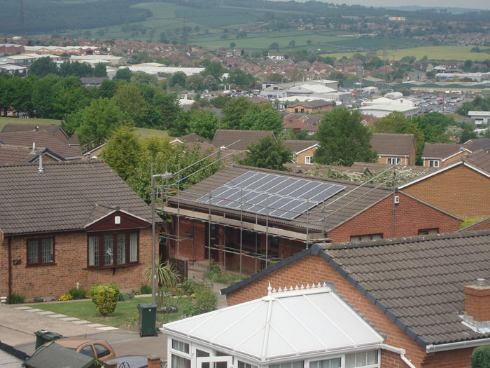 Photovoltaic module installation